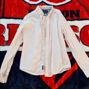 Denim & Flower Pink Dress Shirt Slim Fit